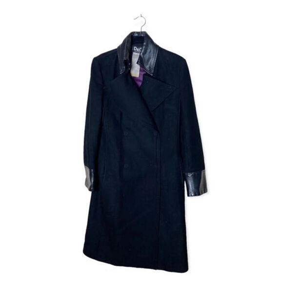 Dolce & Gabanna SZ XS black wool peacoat